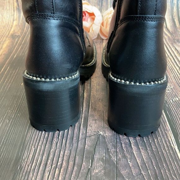 Aqua-Ray Black Synthetic Boots - Picture 5 of 8